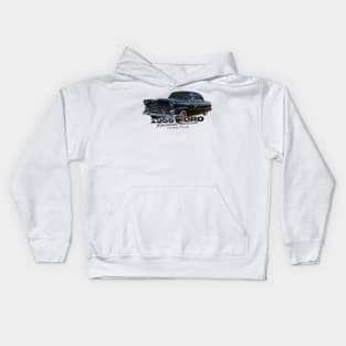 1955 Ford Fairlane Victoria Hardtop Coupe Kids Hoodie